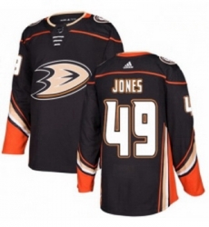 Youth Adidas Anaheim Ducks 49 Max Jones Premier Black Home NHL Jersey 