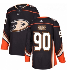 Youth Adidas Anaheim Ducks 90 Giovanni Fiore Authentic Black Home NHL Jersey 