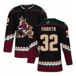 Youth Adidas Arizona Coyotes 32 Antti Raanta Authentic Black Alternate NHL Jersey 