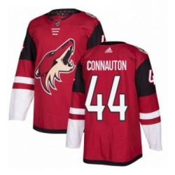 Youth Adidas Arizona Coyotes 44 Kevin Connauton Authentic Burgundy Red Home NHL Jersey 