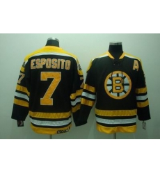 Boston Bruins #7 phil esposito black CCM Jerseys