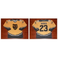 Boston Bruins Steve Heinze #23 Jersey