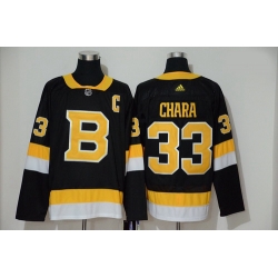 Bruins 33 Zdeno Chara Black Adidas Jersey