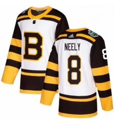 Mens Adidas Boston Bruins 8 Cam Neely Authentic White 2019 Winter Classic NHL Jersey 