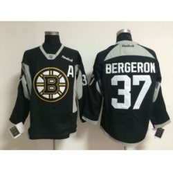 NHL Boston Bruins #37 Patrice Bergeron black jerseys