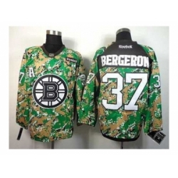 NHL Jerseys Boston Bruins #37 Bergeron Camo Jerseys[patch A]