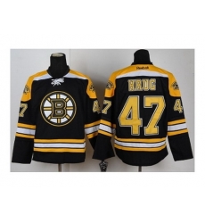 NHL Jerseys Boston Bruins #47 Krug black