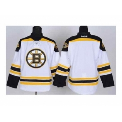 NHL Jerseys Boston Bruins Blank White Jerseys