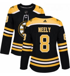 Womens Adidas Boston Bruins 8 Cam Neely Premier Black Home NHL Jersey 