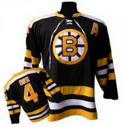 KIDS Boston Bruins 4 Bobby Orr Black jerseys