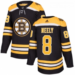 Youth Adidas Boston Bruins 8 Cam Neely Authentic Black Home NHL Jersey 