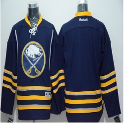 Buffalo Sabres Blank Navy Blue Stitched NHL Jersey