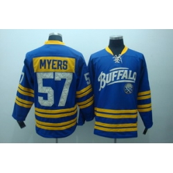 Buffalo Sabres Jerseys 57 Tyler Myers DK blue Hockey Jersey 2011 new