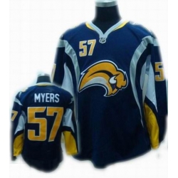 Buffalo Sabres Tyler Myers Jersey #57 Dark Blue Third jersey