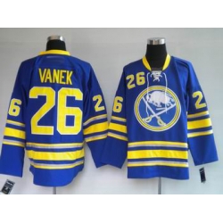 Buffalo Sabres Vanek #26 Thomas Vanek Blue