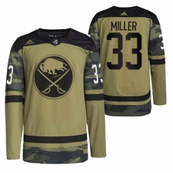 Men Buffalo Sabres 33 Colin Miller 2022 Camo Military Appreciation Night Stitched jersey