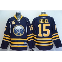Sabres #15 Jack Eichel Navy Blue Stitched NHL Jersey 5497 91176