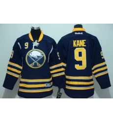 Sabres #9 Evander Kane Navy Blue Youth Stitched NHL Jersey
