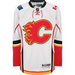 RBK hockey jerseys Calgary Flames #13 KIPRUSOFF white jersey