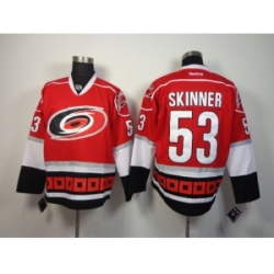 NHL Carolina Hurricanes #53 Jeff Skinner Red Home Jerseys