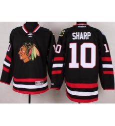 Chicago Blackhawks 10 Patrick Sharp Black 2014 Stadium Series NHL Jersey