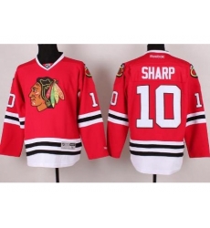 Chicago Blackhawks 10 Patrick Sharp Red NHL Jersey