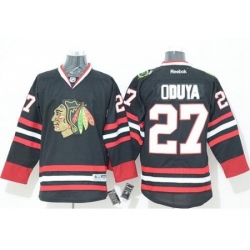 Chicago Blackhawks #27 Johnny Oduya Black Stitched NHL Jersey