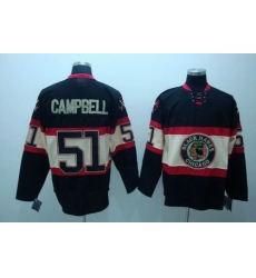 Chicago Blackhawks #51 CAMPBELL black NEW Third jersey