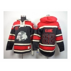 Chicago Blackhawks #88 Kane red-black[pullover hooded sweatshirt][the skeleton head]