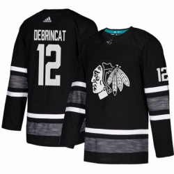 Men's Adidas Chicago Blackhawks #12 Alex DeBrincat Black 2019 All-Star Game Parley Authentic Stitched NHL Jersey