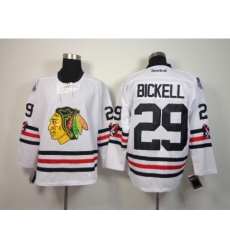 NHL Chicago Blackhawks #29 Bickell 2015 Winter Classic White Jerseys