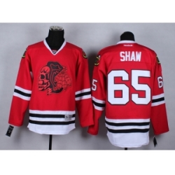 NHL Chicago Blackhawks #65 Andrew Shaw Stitched red jersey[2014 new]