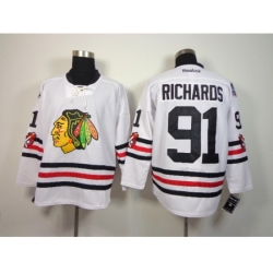 NHL Chicago Blackhawks #91 Richards 2015 Winter Classic White Jerseys
