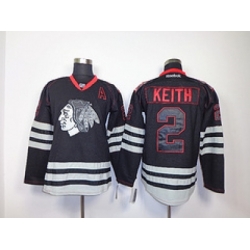 NHL Jerseys Chicago Blackhawks #2 Keith black[2013 new patch A]