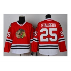 NHL Jerseys Chicago Blackhawks #25 Stalberg red
