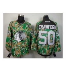 NHL Jerseys Chicago Blackhawks #50 Crawford camo