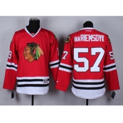 NHL chicago blackhawks #57 vanriemsdyk red jerseys[2014 new]