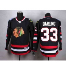 nhl jerseys chicago blackhawks #33 darling black[2014 Stadium Series][darling]