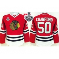 women nhl jerseys chicago blackhawks #50 crawford red[2015 stanley cup]