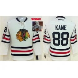 women nhl jerseys chicago blackhawks #88 kane white[2015 winter classic][2015 Stanley cup champions]
