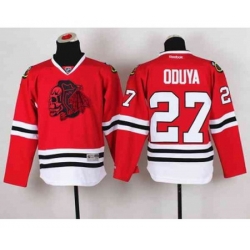 youth nhl jerseys chicago blackhawks #27 oduya red[the skeleton head][oduya]
