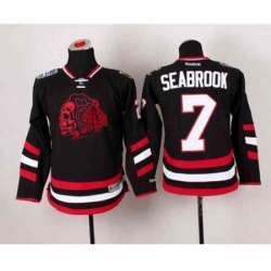 youth nhl jerseys chicago blackhawks #7 seabrook black-1[2014 new stadium]