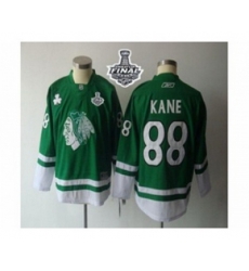 youth nhl jerseys chicago blackhawks #88 kane green[2015 stanley cup]