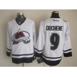 NHL Colorado Avalanche #9 Matt Duchene white-black jerseys