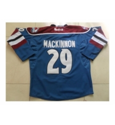 NHL Jerseys Colorado Avalanche #29 Mackinnon blue