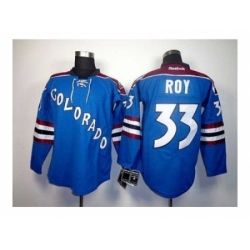 NHL Jerseys Colorado Avalanche #33 Roy blue