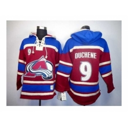 NHL Jerseys Colorado Avalanche #9 Duchene red-blue[pullover hooded sweatshirt]