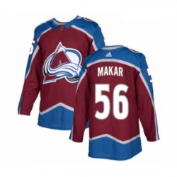Youth Adidas Colorado Avalanche 56 Cale Makar Premier Burgundy Red Home NHL Jersey 