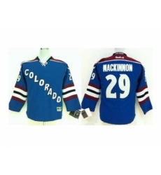Youth nhl jerseys colorado avalanche #29 mackinnon lt.blue