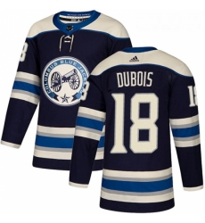 Youth Adidas Columbus Blue Jackets 18 Pierre Luc Dubois Authentic Navy Blue Alternate NHL Jersey 